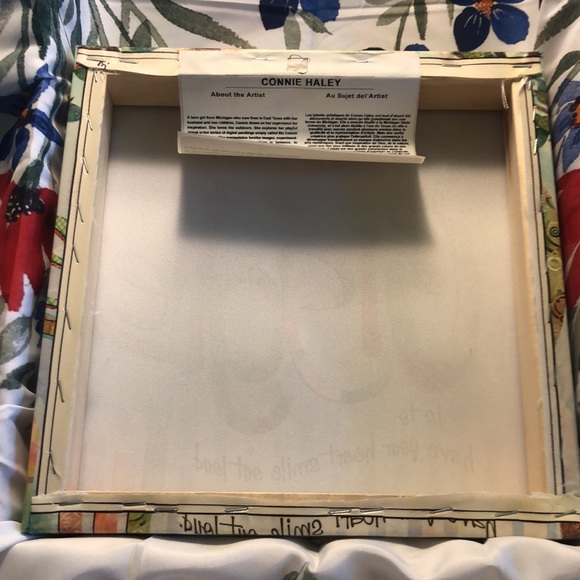 Giggle by Haley Gallery Wrapped Canvas Giclee Art (12 in x 12 in) - Picture 4 of 4